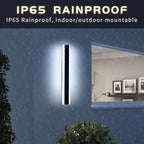 60cm Outdoor LED Wall Light 6000K Cool White IP65 Strip Lamp