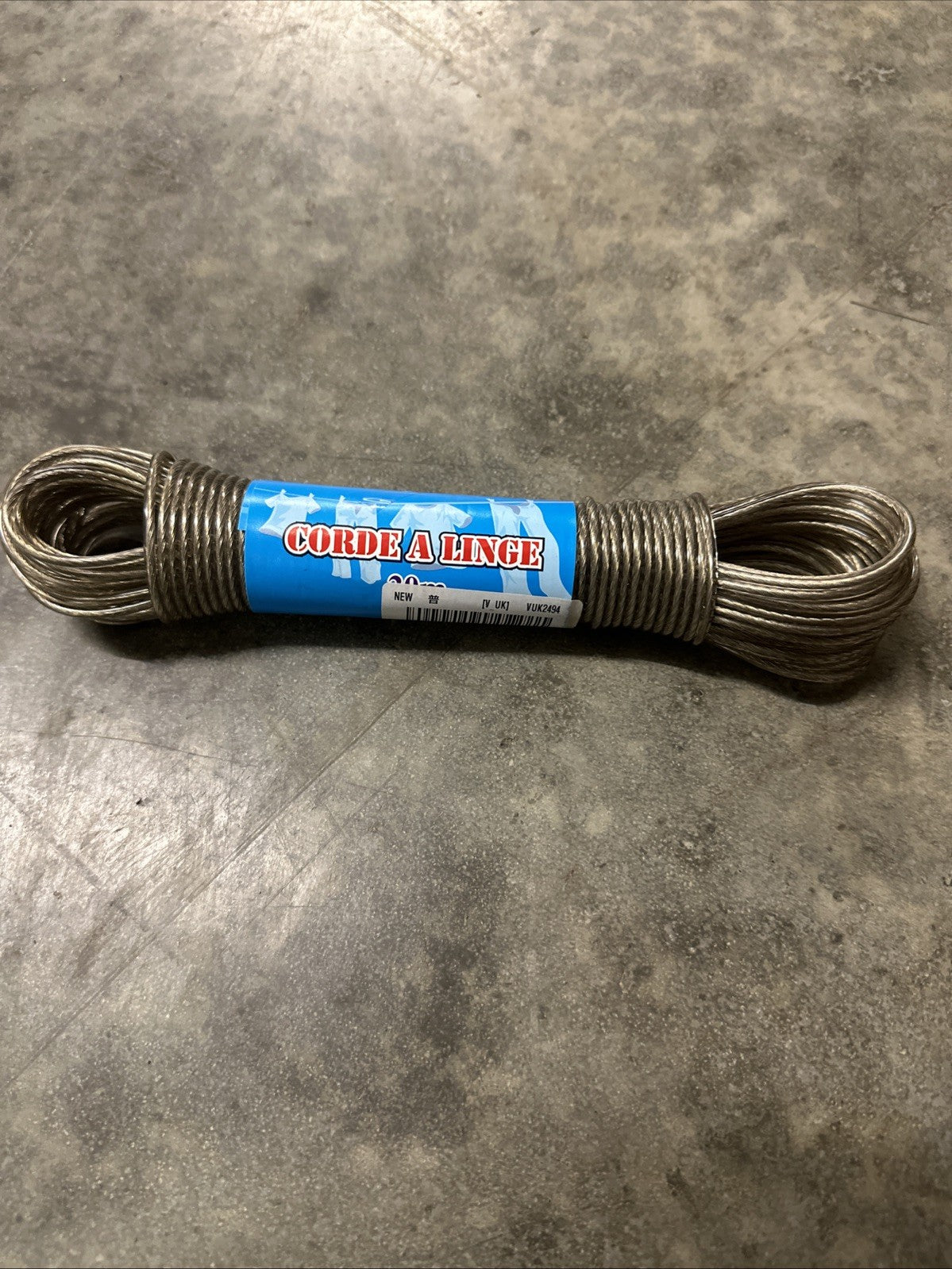 Voanzo 20m Washing Line Rope Strong Steel