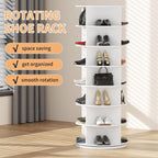 7 Tier Rotating Shoe Rack 360 Degree Spinning Storage Holds 28 Pairs