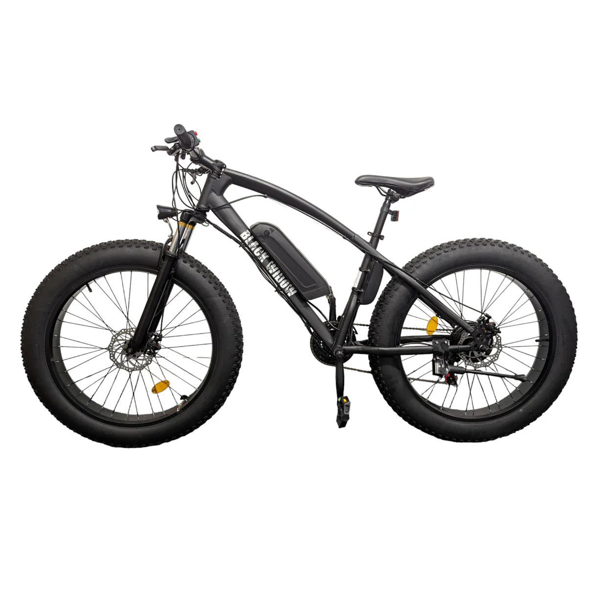 Black Widow Electric Fat Tire Bike 250W 36V 26" Wheel E-Bike UK Road Legal