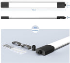 4ft LED Batten Light 36W 6000K Daylight IP65 Waterproof Linkable