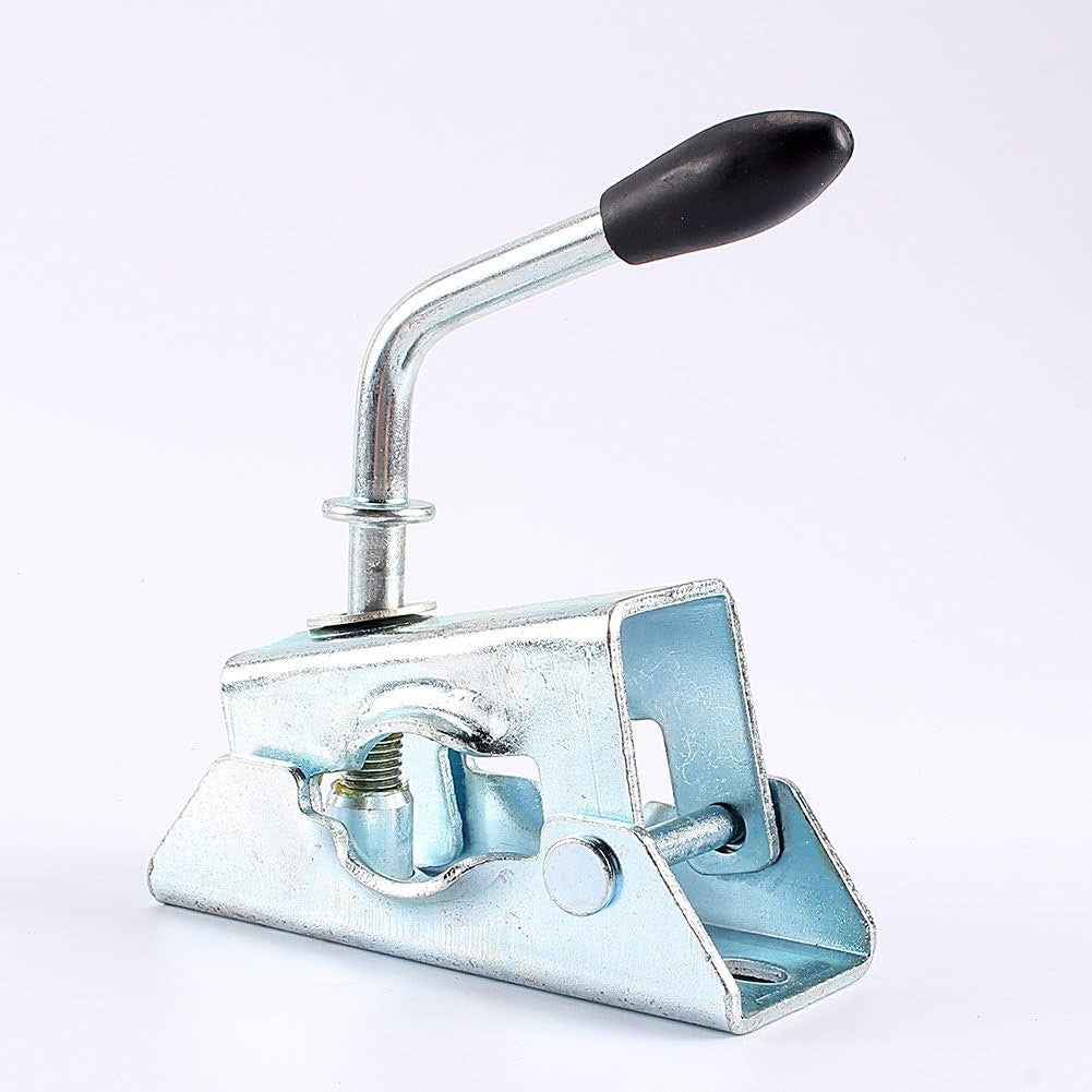 35mm Heavy Duty Trailer Jockey Wheel w/ Clamp Stainless Steel 100kg