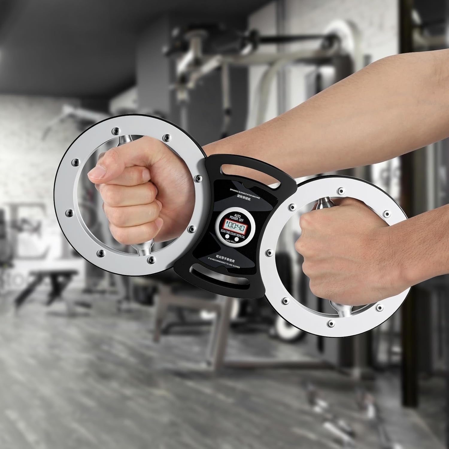 Holdonelight Adjustable Twister Arm Trainer PowerTwist Bar Spring Resistance