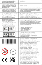 MYOYAY 4 Sets Gold 7-Arm Floor Candelabra Metal Candle Holders with Lampshades