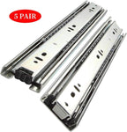 400mm Heavy Duty Drawer Runners Full Extension Ball Bearing 5 Pairs