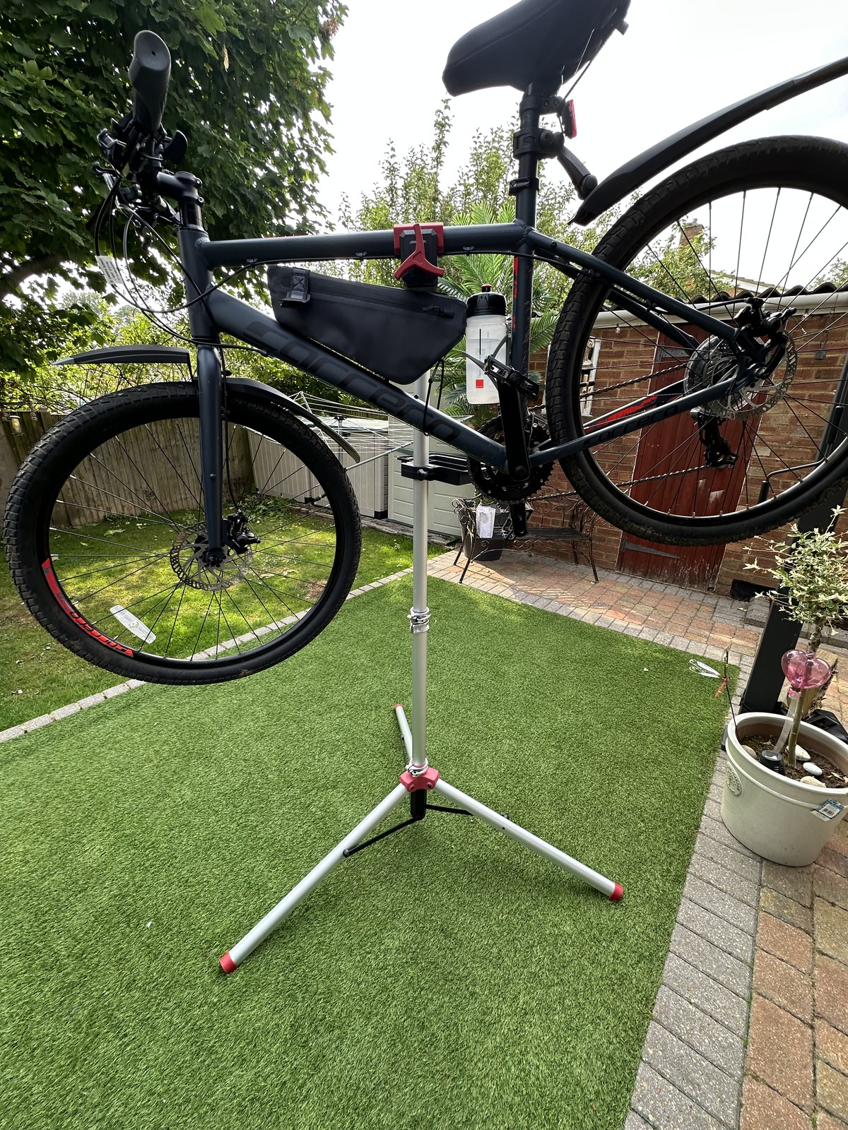 PRO BIKE TOOL Bike Repair Stand - Stable Bike Work Stand for Maintenance