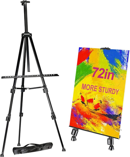 FUDESY Artist Easel Stand, Adjustable Art Tripod for Painting 58cm to 182cm