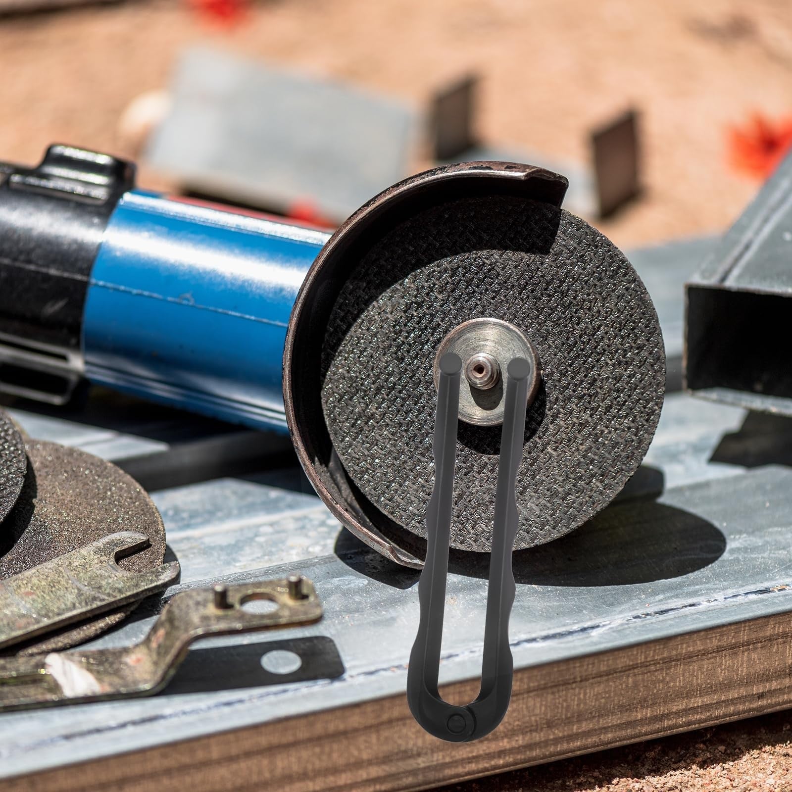 sourcing map Adjustable Face Spanner 6mm Diameter 6-150mm Opening Range
