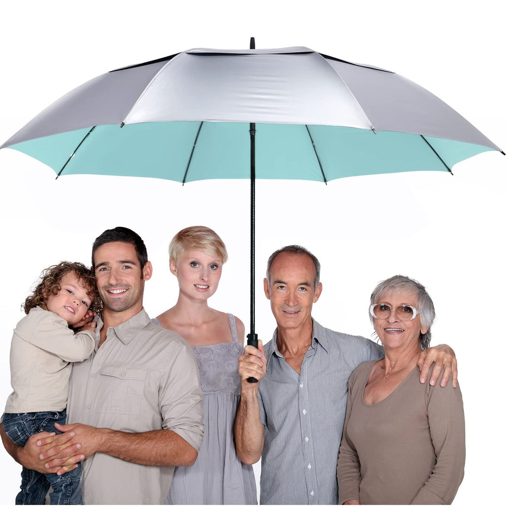 G4Free 68" Windproof Golf Umbrella UV Protection Double Canopy Auto Open Large