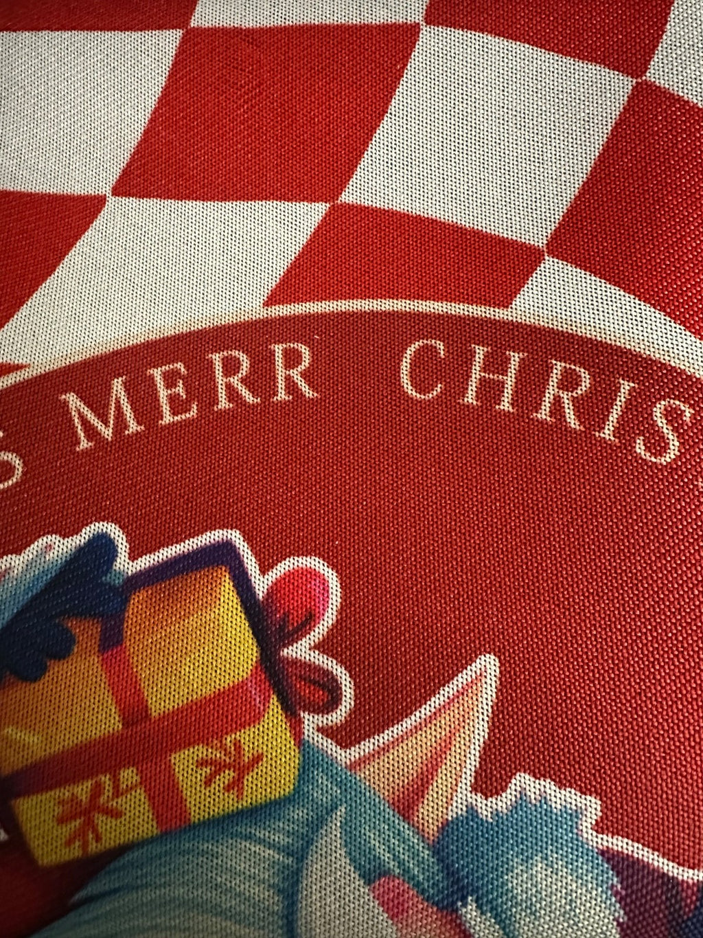 Buffalo Plaid Christmas Doormat Non Slip Dirt Trapper 80x120cm