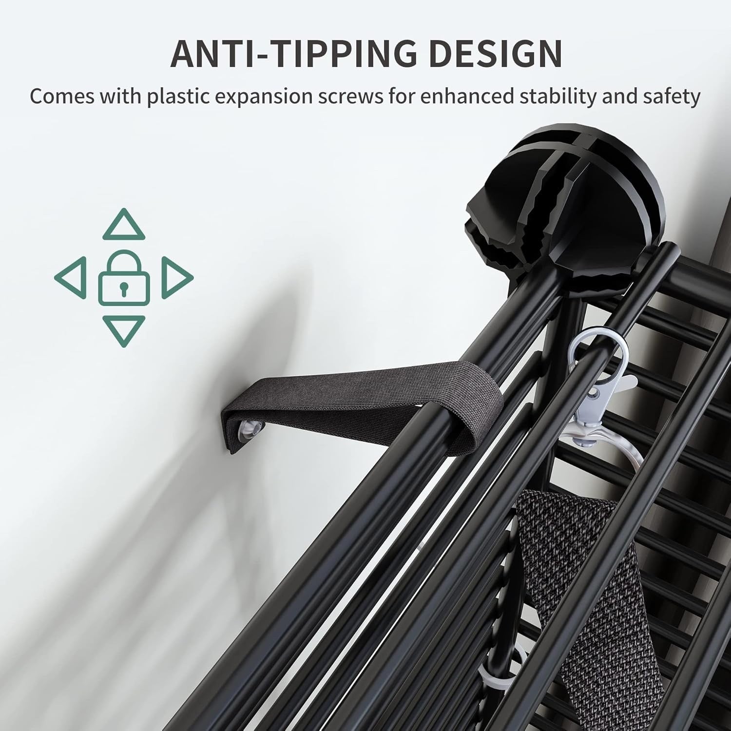 YITAHOME Large Metal Cat Cage Indoor Catio 4-Tier Playpen with Hammock – Black