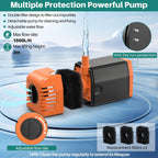 Biling 35W Solar Pond Fountain 1500L/H Solar Powered Water Pond Fountain Pump