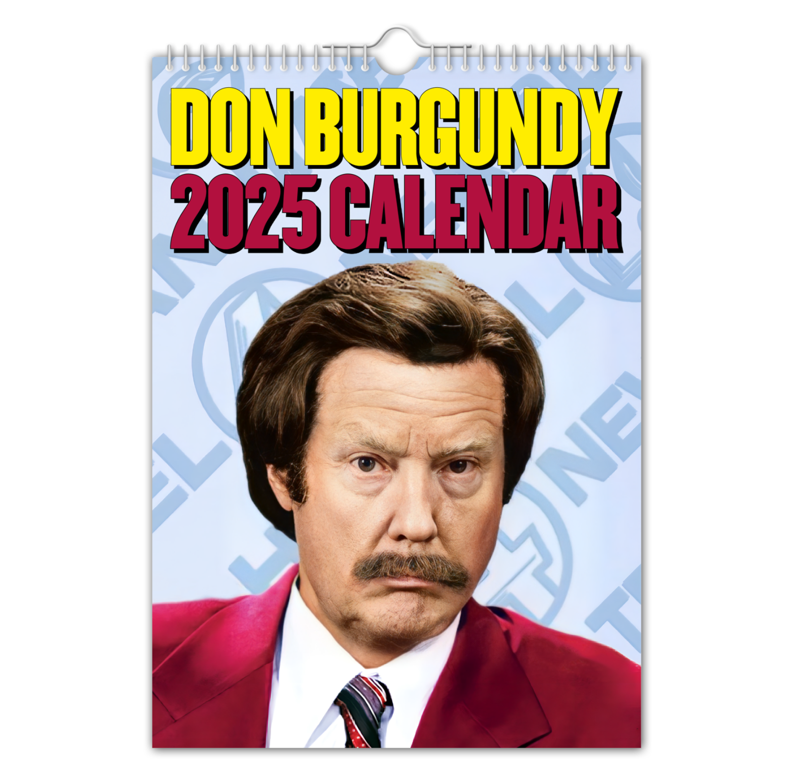 2025 Calendar - Dun Burgundy - Funny - Quirky - Christmas - Birthday A4