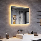 ELEGANT LED Bathroom Mirror 800x600mm Backlit Shaver Socket Demister