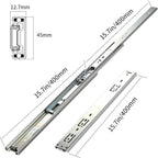 400mm Heavy Duty Drawer Runners Full Extension Ball Bearing 5 Pairs