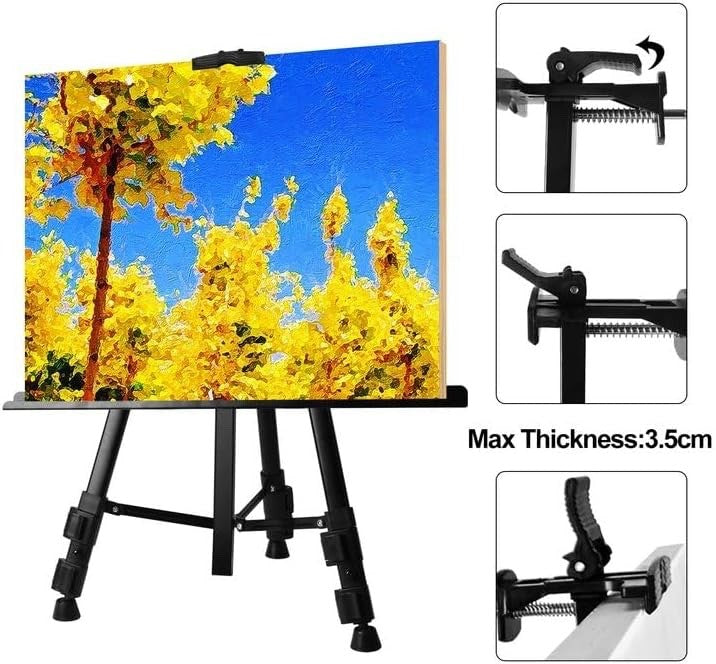FUDESY Artist Easel Stand, Adjustable Art Tripod for Painting 58cm to 182cm