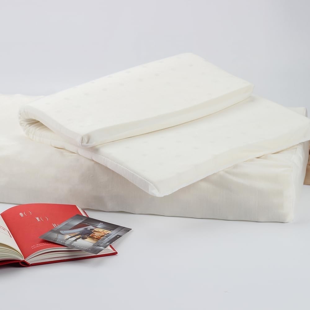 Latex Orthopedic Pillow Ergonomic Neck Support Queen Medium Firm Adjustable Cool