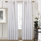 1 Inch Diameter Double Curtain Rod Set Double Curtain gold