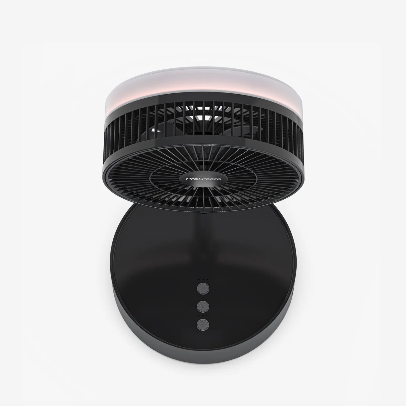 Rechargeable Portable Fan 10000mAh USB Telescopic Travel Desk Fan