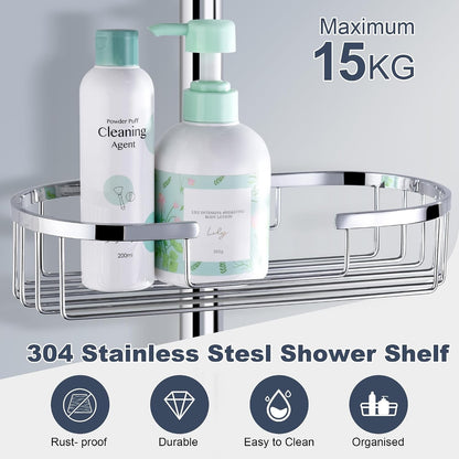 Rain Shower System 12" Rectangular XXL Stainless Steel Hand Shower Hose Rail