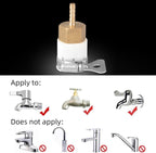 8M Water Fed Telescopic Window Cleaning Pole 55cm Brush Solar Panel PV Tool