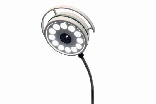 LED Surgical Exam Light Mobile Floor Stand Adjustable Medical Lamp KD-2012L-1