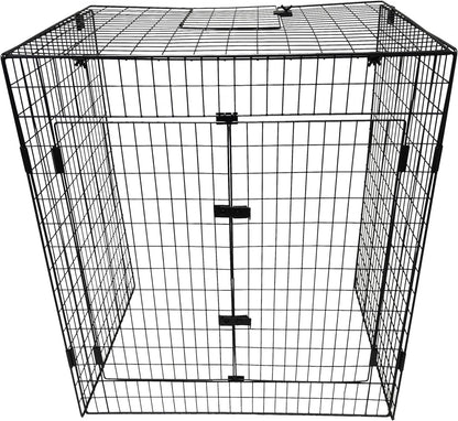 Nursery Fire Guard Stove Safety Barrier Child Pet Protector Door 80x70x50cm