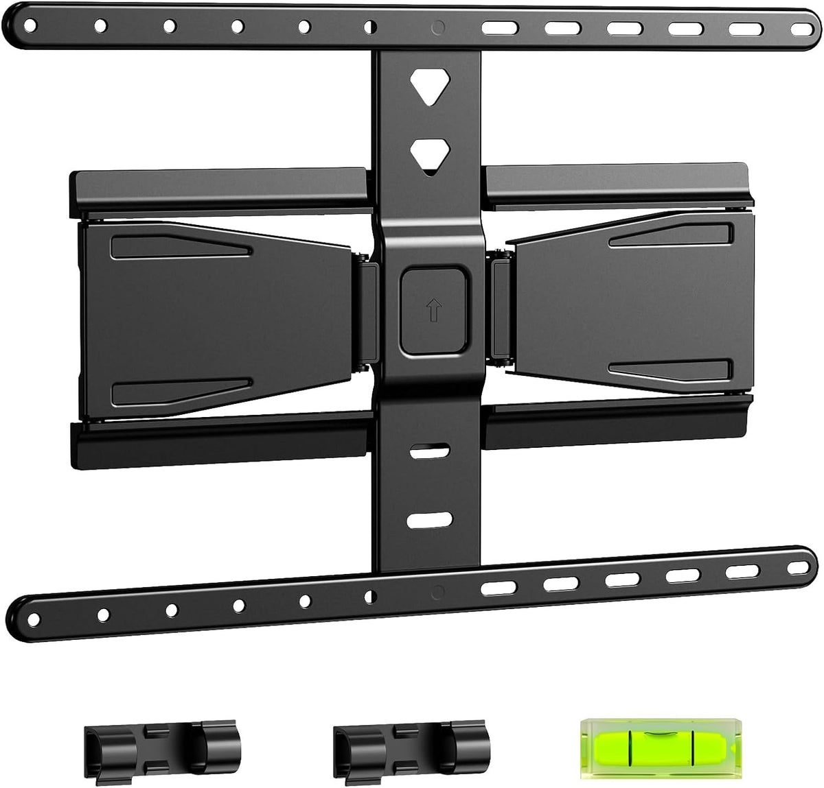 TV Wall Mount Bracket 43-90in Ultra Slim Full Motion VESA 600x400 110lb Black