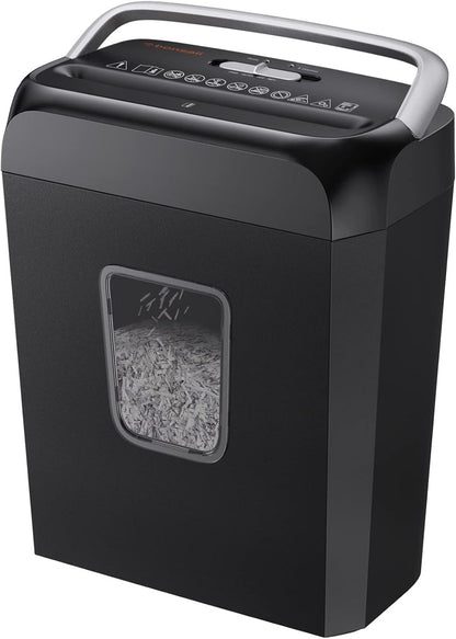 Paper Shredder Cross Cut Machine 6 Sheet P4 Security 13L Bin Credit Card Home