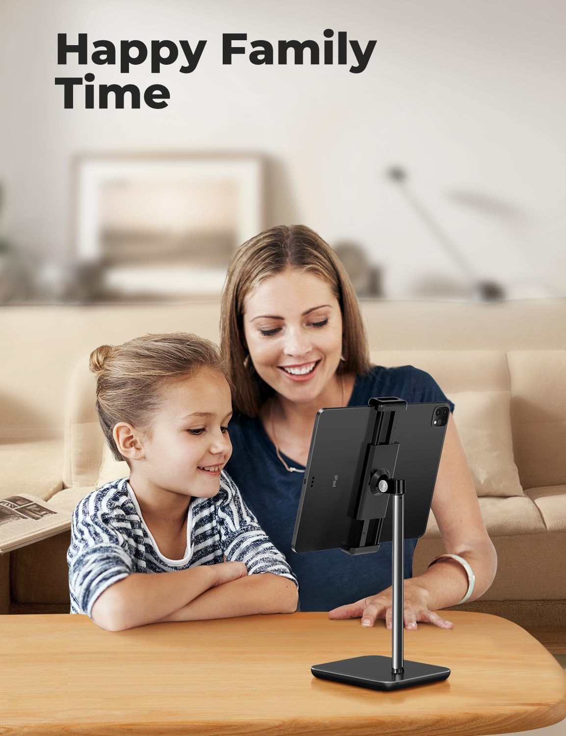 Tounee Tablet Stand for Desk with 360 Adjustable Holder Clamp Bracket