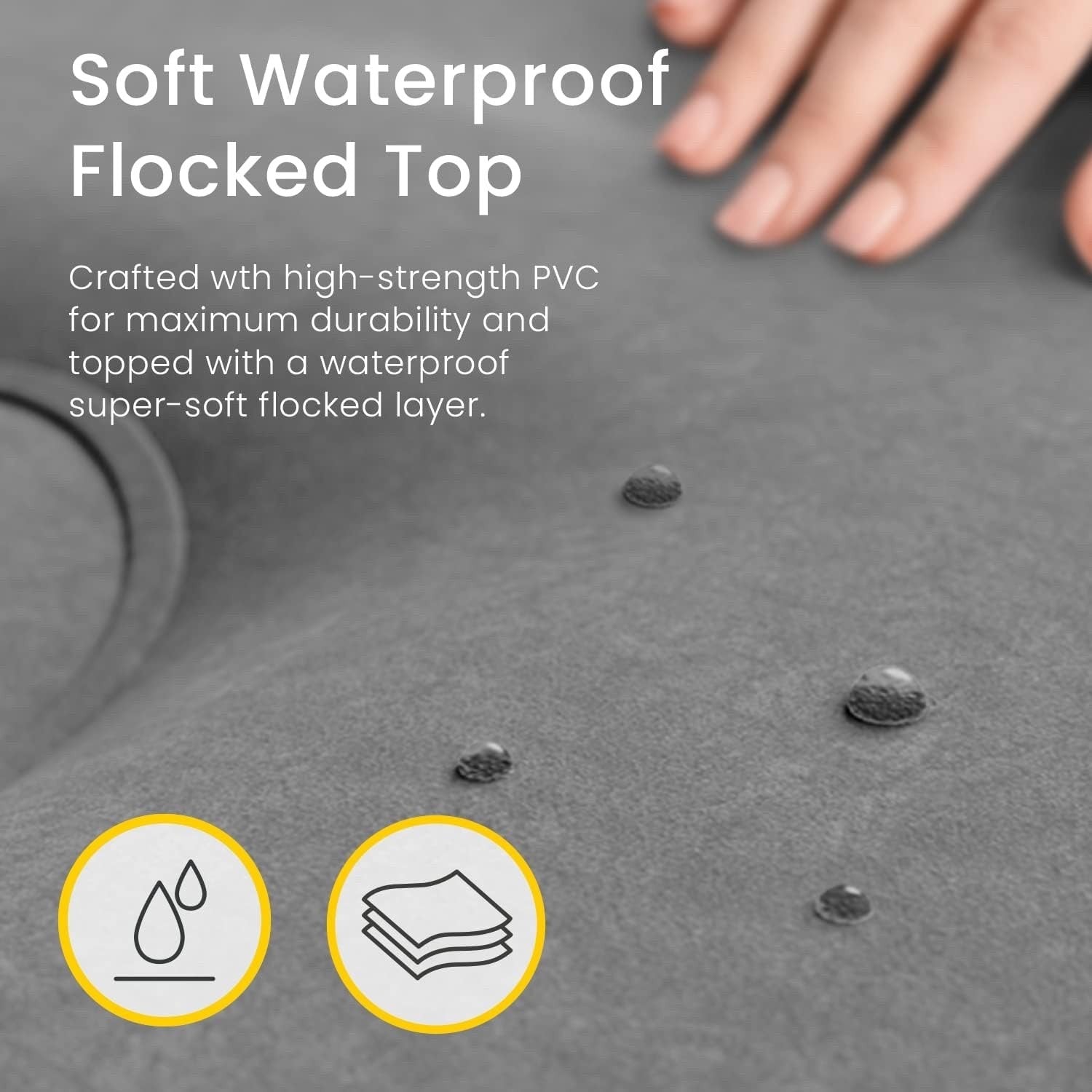 Cosi Home® Single Sized Air Bed Inflatable Mattress with Electric Pump