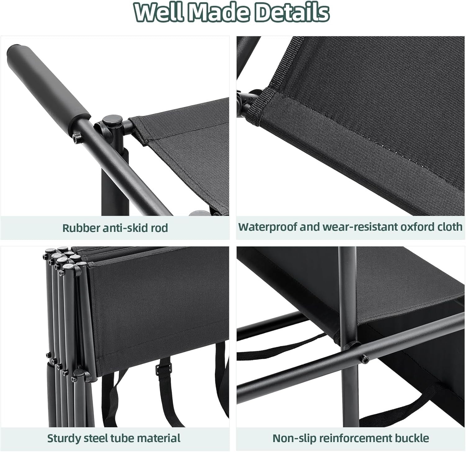 The Fellie Foldable Dog Ramp Adjustable Non-Slip Portable Pet Ramp for Car Bed