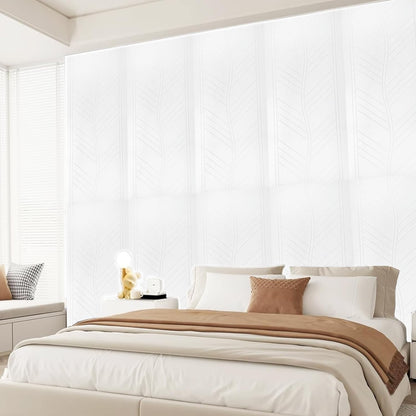 10 Pack White Acoustic Wall Panels 48.8x24.4 Self Adhesive Soundproof Foam Tiles