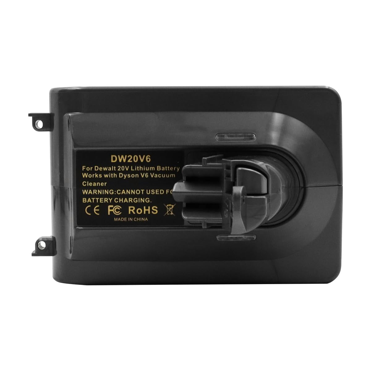 ZONADAH V6 Adapter for compatible with Dewalt 20V Battery Converted