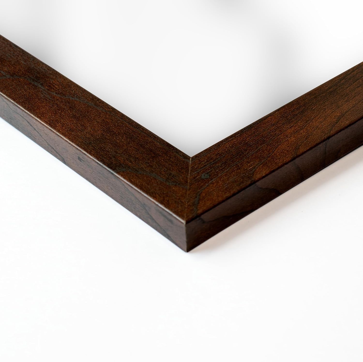 Home Selections Wooden Full Length Wall Mirror Brown 35x110cm