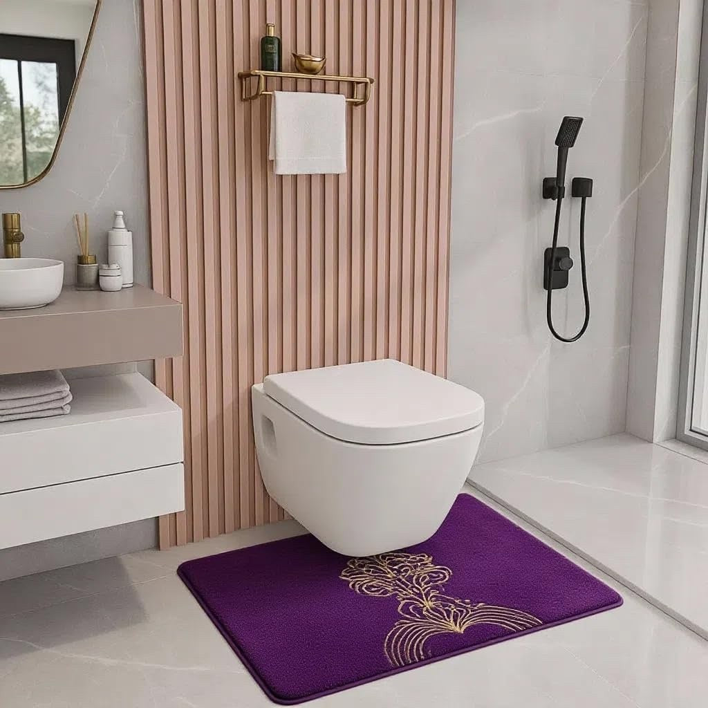 Square Toilet Seat Soft Close White Quick Release Top Bottom Fix 47x36cm WC
