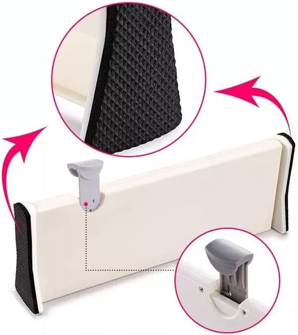 AFLOS Adjustable Drawer Divider Drawer Divider Organisers 27.5-44cm
