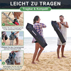 #WEJOY Folding Camping Chairs Reclining Adjustable with Detachable Footrest