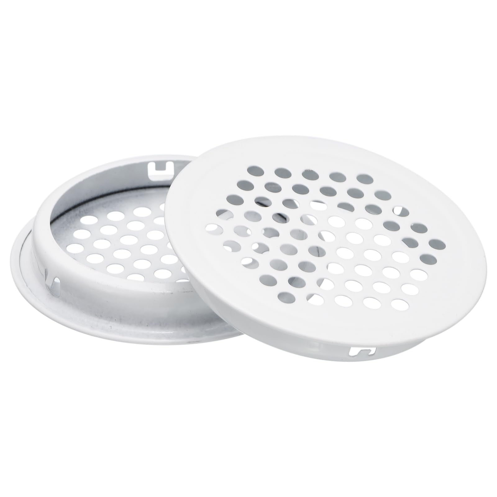 uxcell 53mm Circular Soffit Vent30pcs Stainless Steel Circular Air Vents White