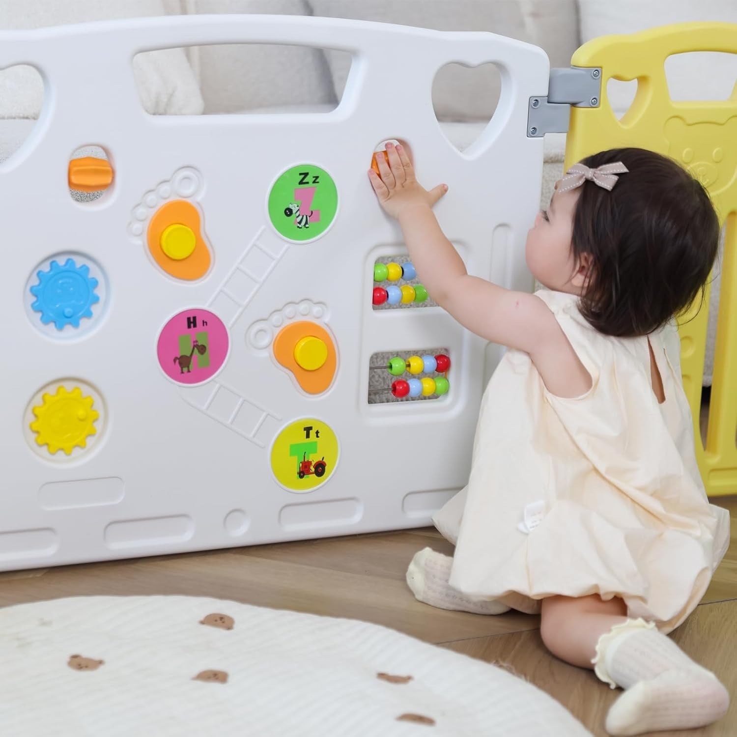 Baby Playpen Kids Activity Centre Safety Yard Indoor Outdoor 14 Panel Pen Set
