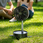 Rechargeable Portable Fan 10000mAh USB Telescopic Travel Desk Fan