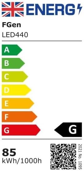 FGen 40x40cm Softbox Lighting Kit 85W Bi-Color LED 300cm Cable Tripod