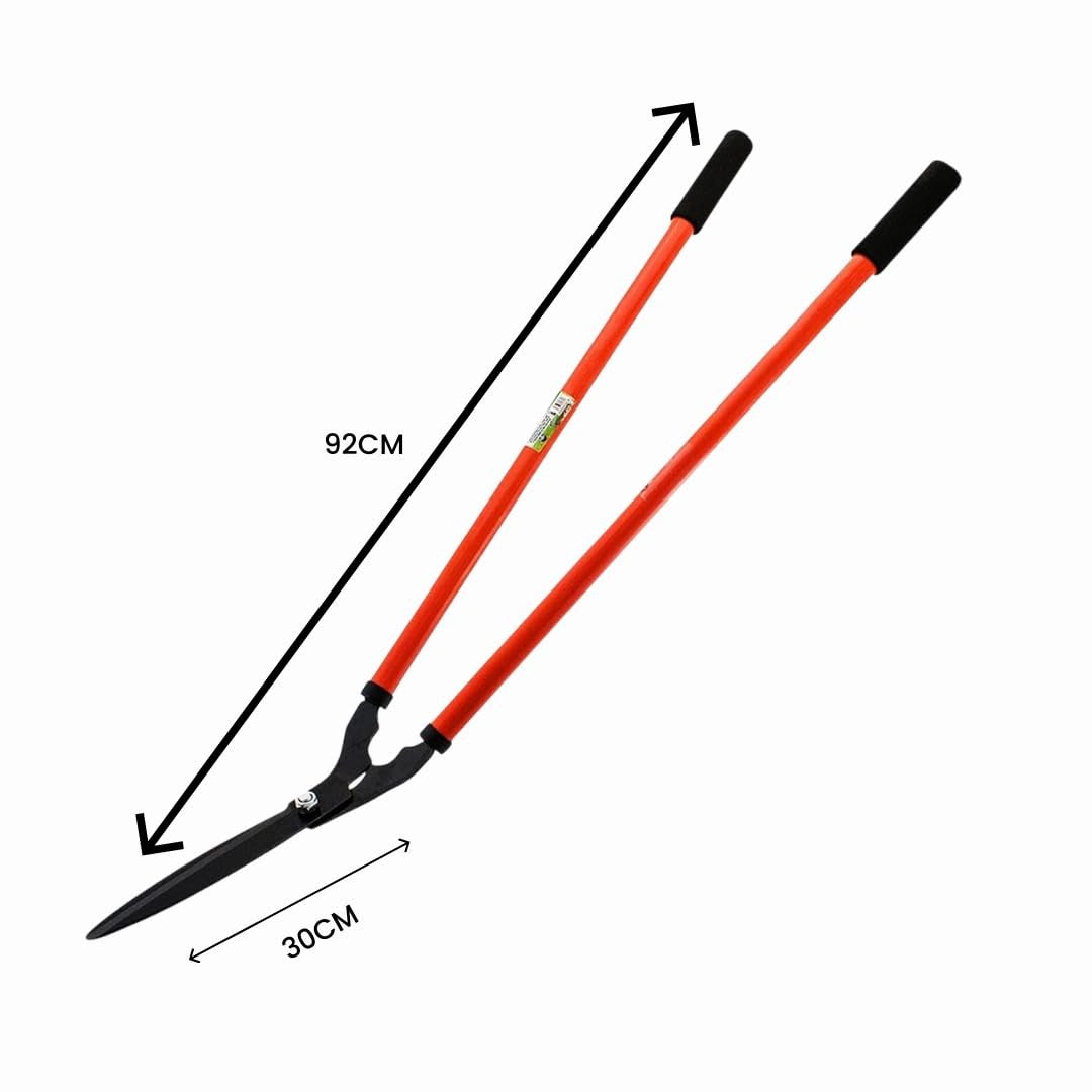 36 Inch Lawn Shears Long Handle Grass Hedge Trimmer Heavy Duty Garden Scissors