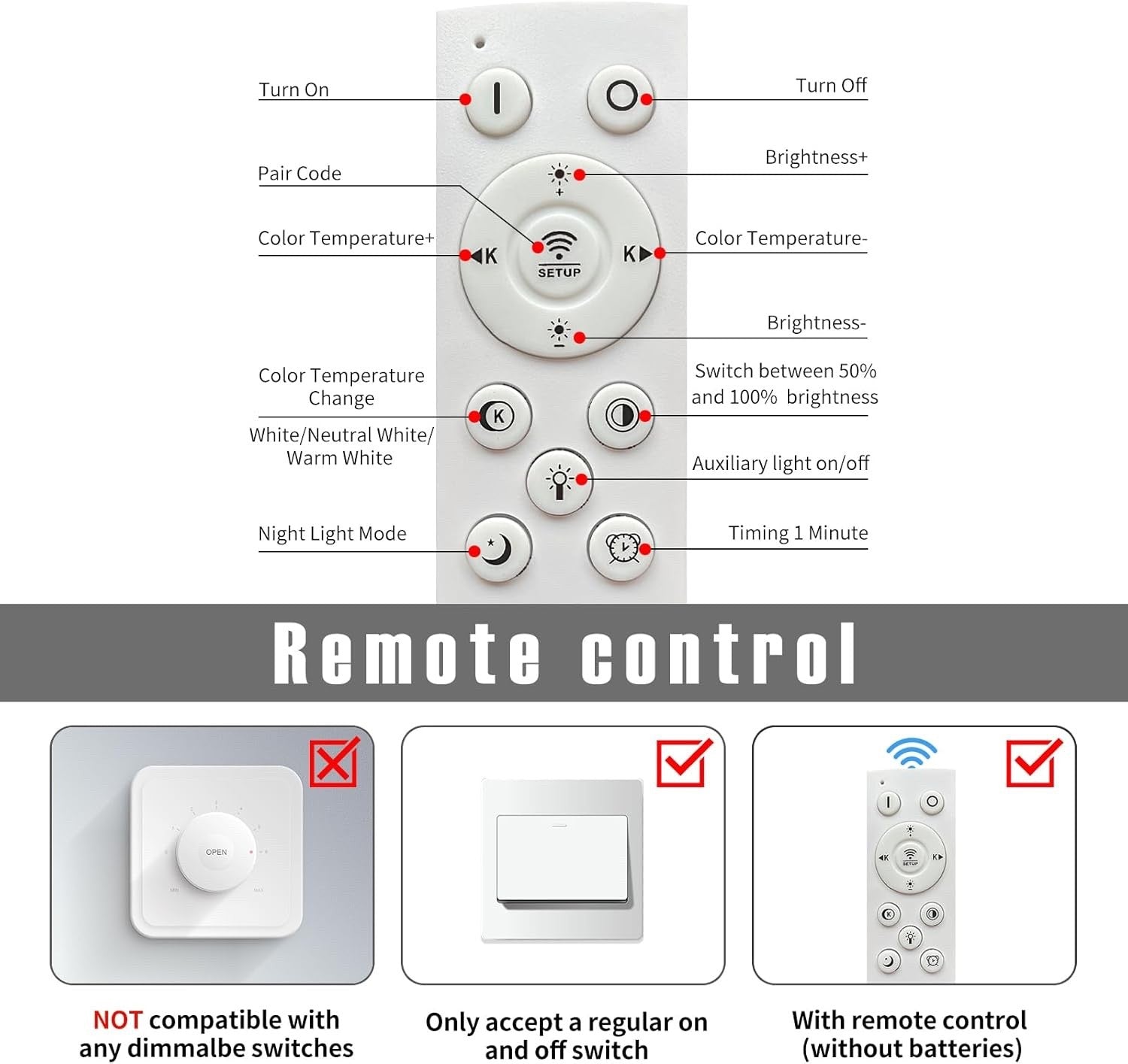 120cm Chrome Spiral LED Pendant Light Dimmable Remote Ceiling Kitchen Island