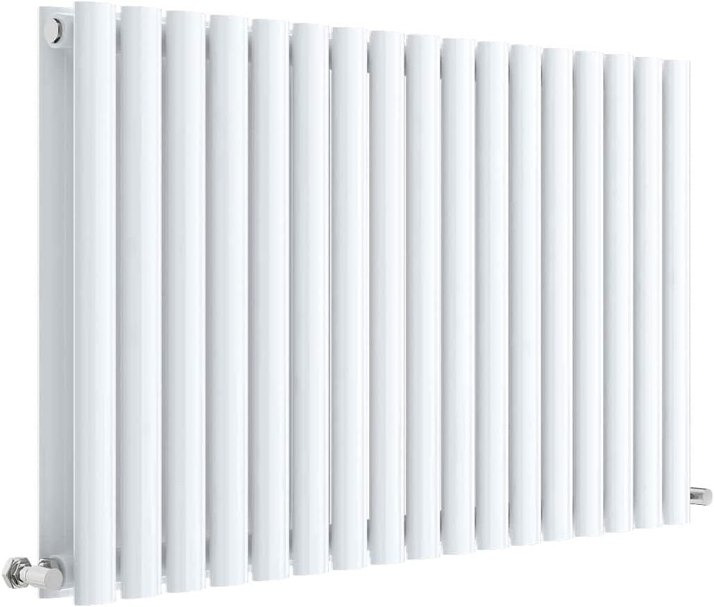 Nuie HL339D Revive Modern Home Wall Mount Horizontal Double Panel 600x992x78mm