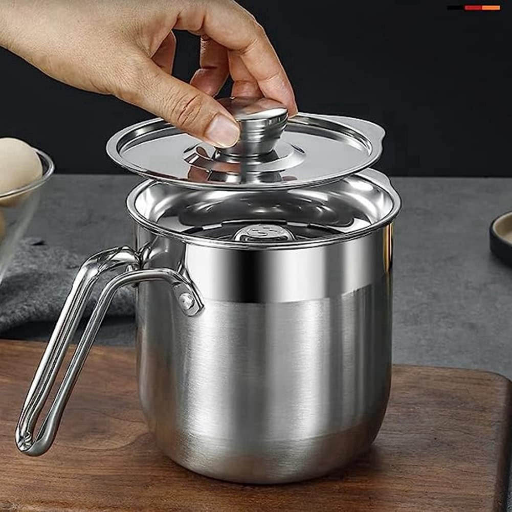 Qezodsx Stainless Steel Egg SeparatorYolk White Separator Tool