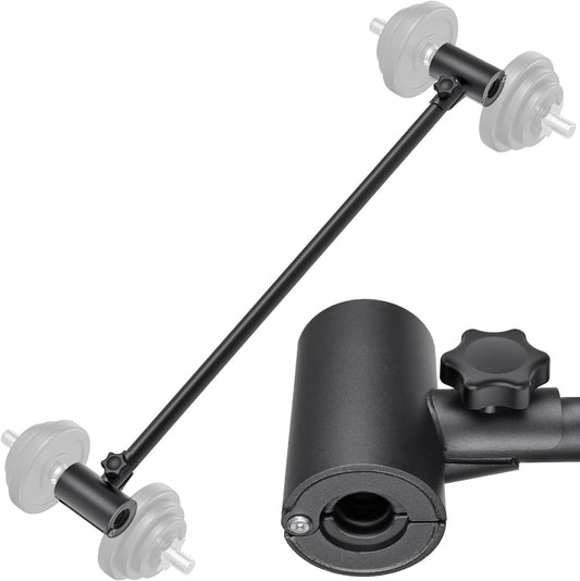 Kipika Dumbbell to Barbell Converter - Adjustable Weight Lifting Bar Home Gym