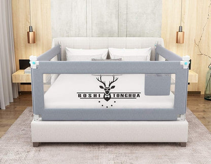 Toddler Bed Rail 150cm Extra Long Safety Guard Fold Down Swing Kids Bedrail