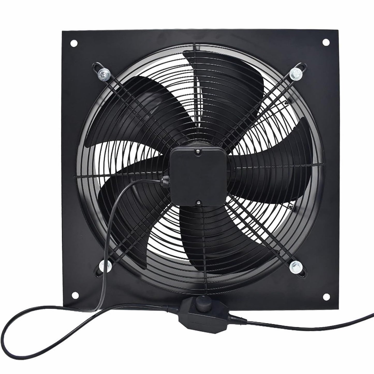 Industrial Axial Extractor Fan 300mm 12in 165W 2130m3/h Speed Controller 240V