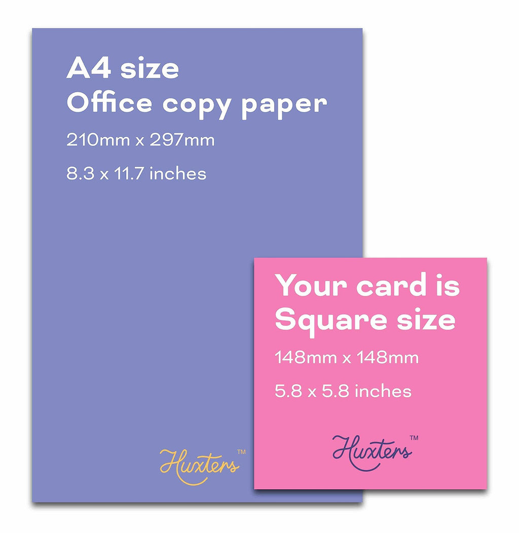Huxters 40th Birthday Card for him – Funny Birthday Cards for Men